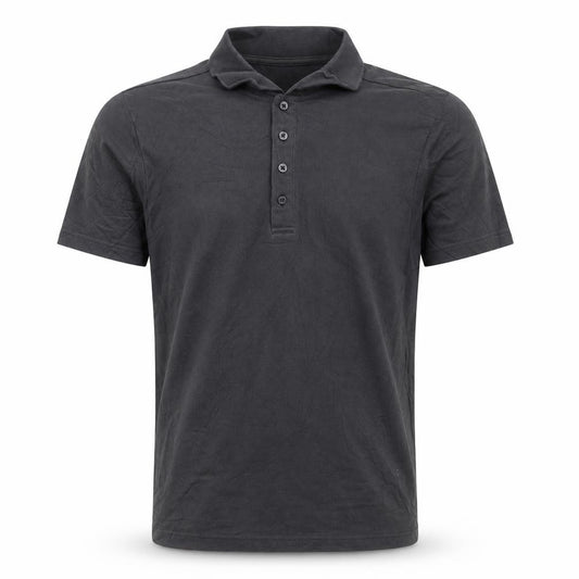 Engelbert Strauss Men’s Grey S Regular Fit Polycotton Work Polo Shirt