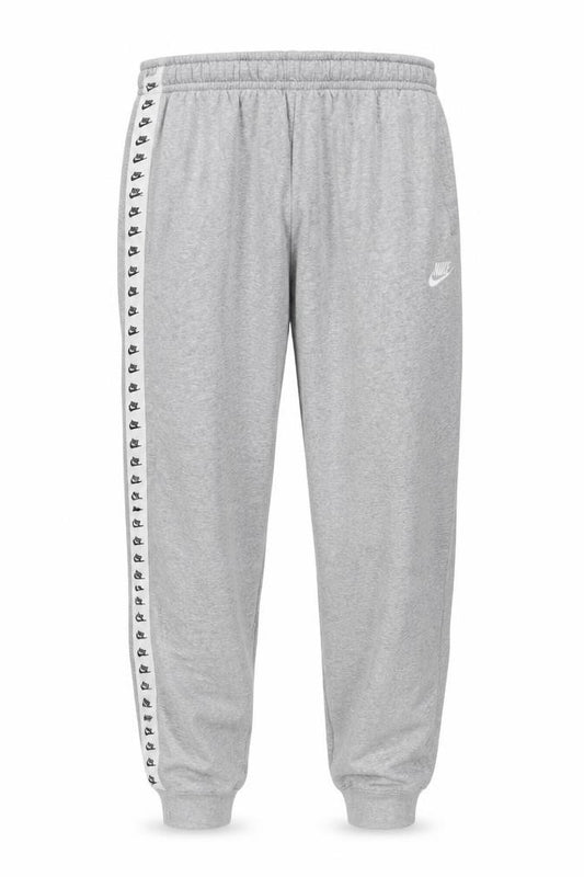 Nike Men’s Grey XXL Logo Tape Fleece Jogger Sweatpants