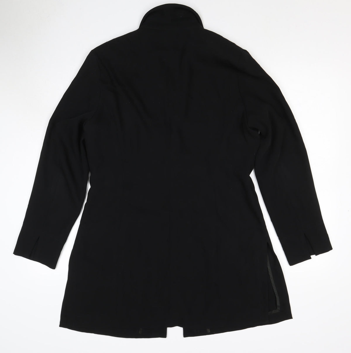 Blanca Women’s Black UK 14 Longline 4 Button Notch Lapel Blazer