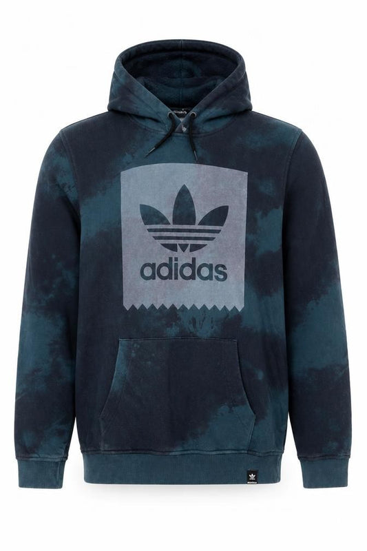Adidas Originals Men’s Blue M Pullover Hoodie Trefoil Logo Graphic