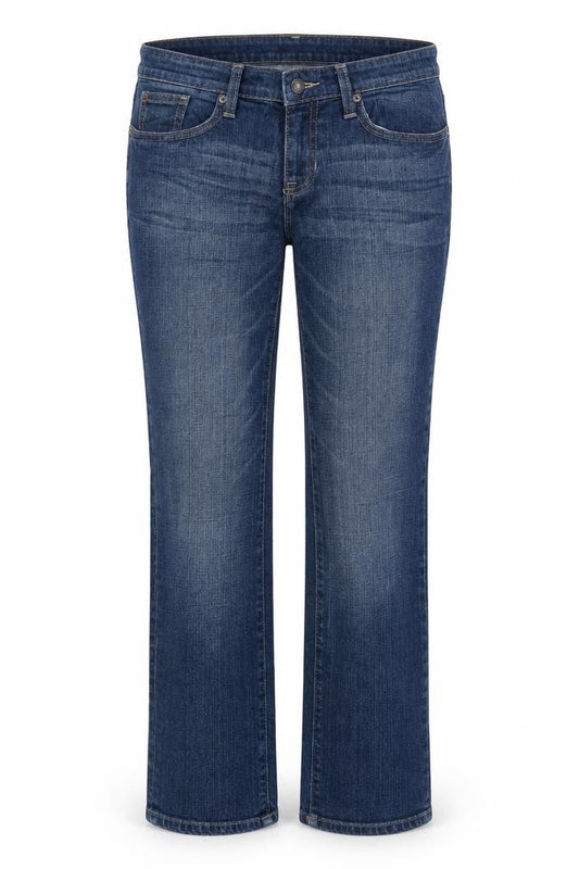 Gap Women Blue UK 8/29 Bootcut Stretch Denim Jeans Regular