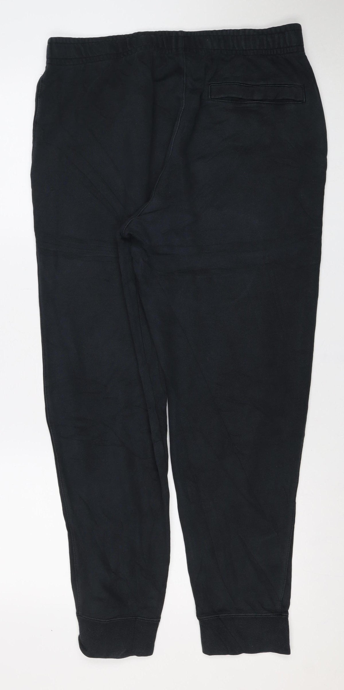 Nike Men’s Black L Jogger Sweatpants Elastic Waist Pockets