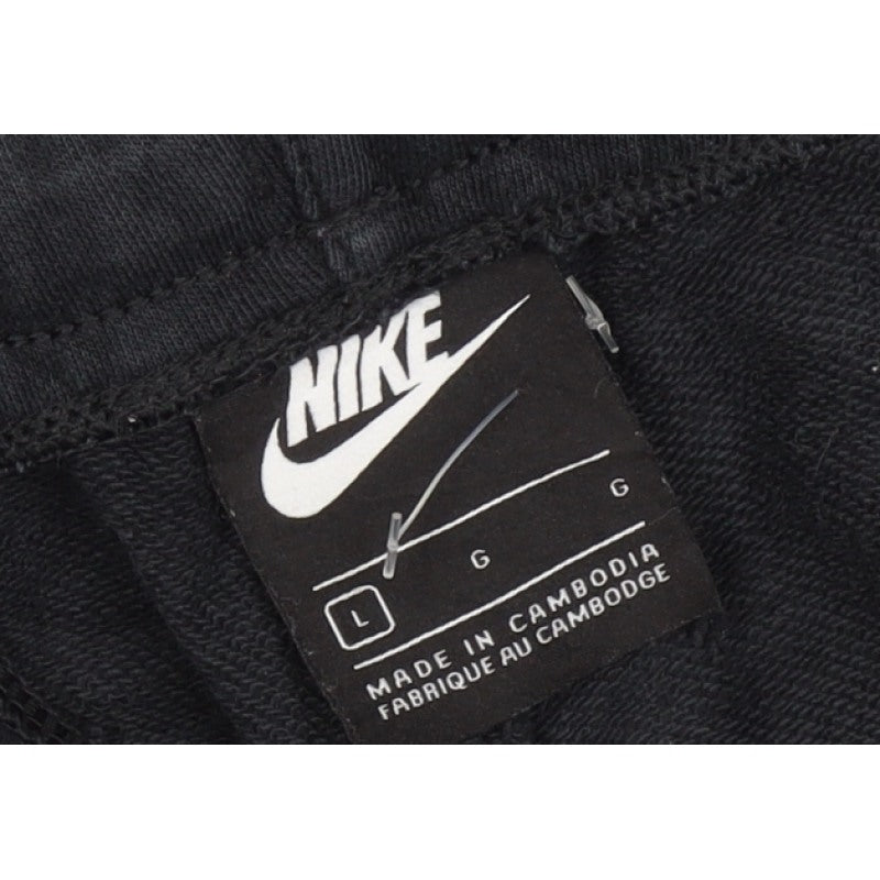 Nike Men’s Black L Jogger Sweatpants Elastic Waist Pockets