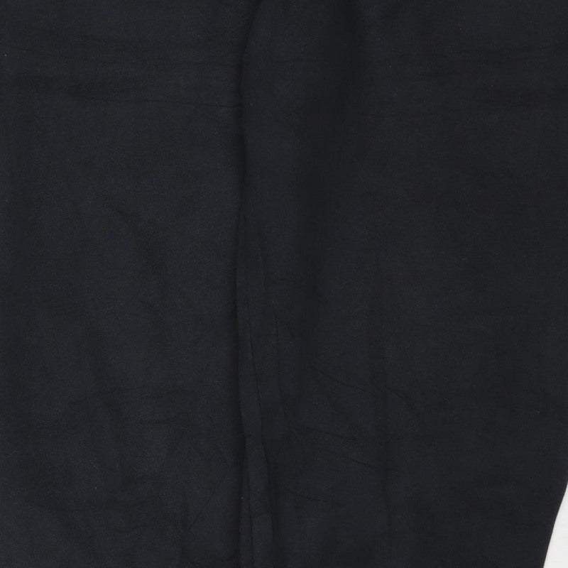 Nike Men’s Black L Jogger Sweatpants Elastic Waist Pockets
