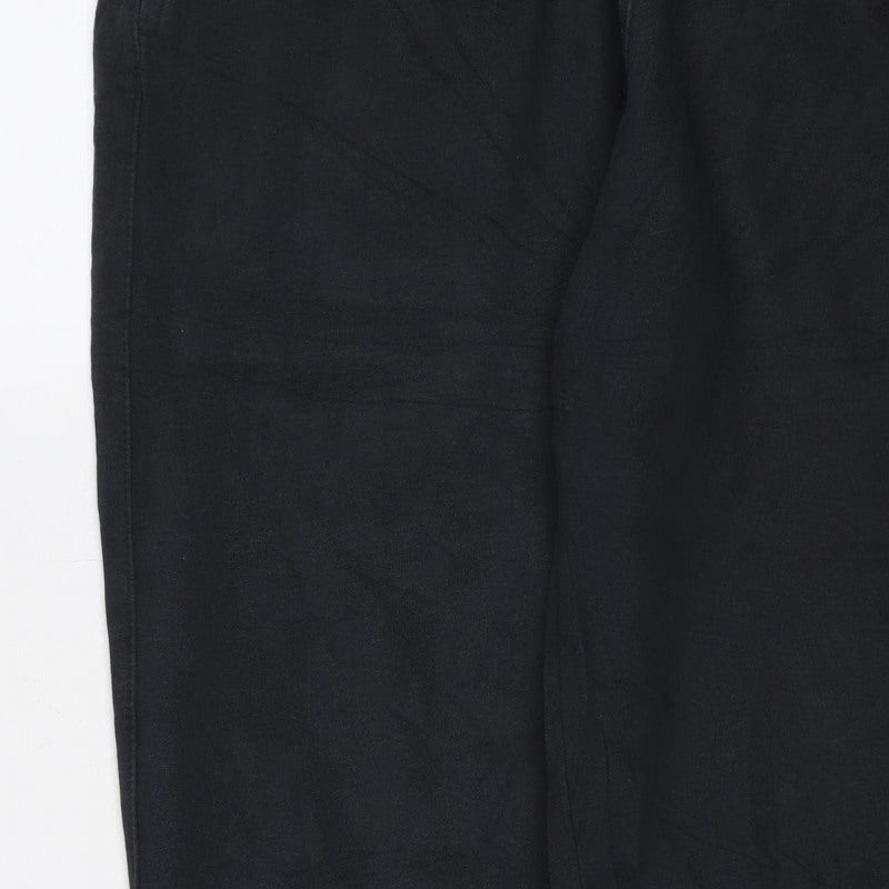 Nike Men’s Black L Jogger Sweatpants Elastic Waist Pockets