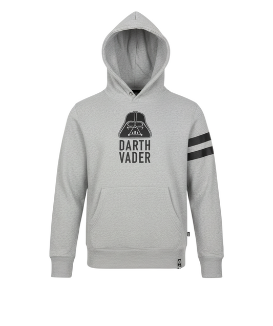 Star Mens Wars Grey XS Darth Vader Graphic Pullover Hoodie