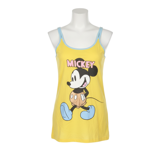 Disney Women’s Yellow Mickey Mouse Camisole Tank Top 2XS