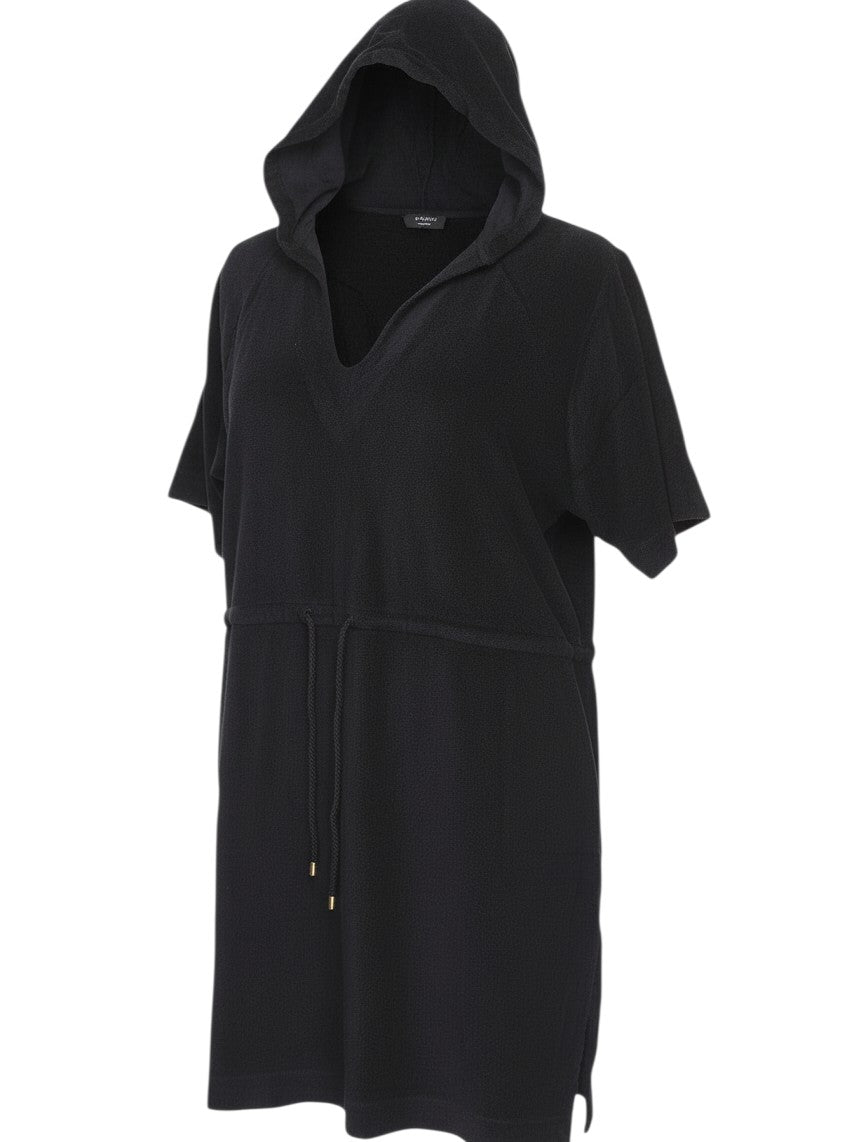 JD Williams Women’s Black S Hooded Long Sleeve Shift Dress