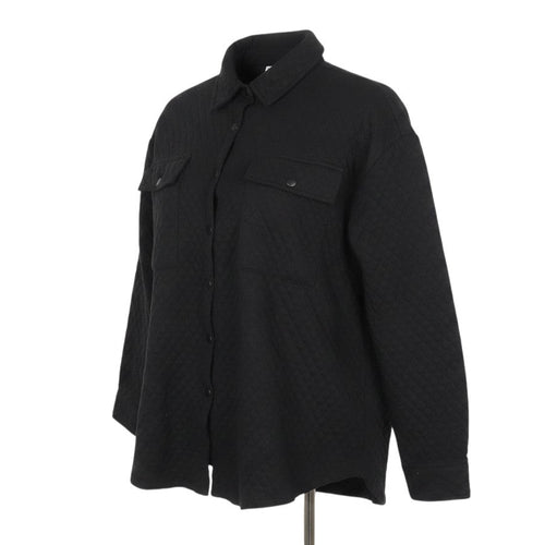 ASOS DESIGN Women’s Black Quilted Short Jacket Size 18