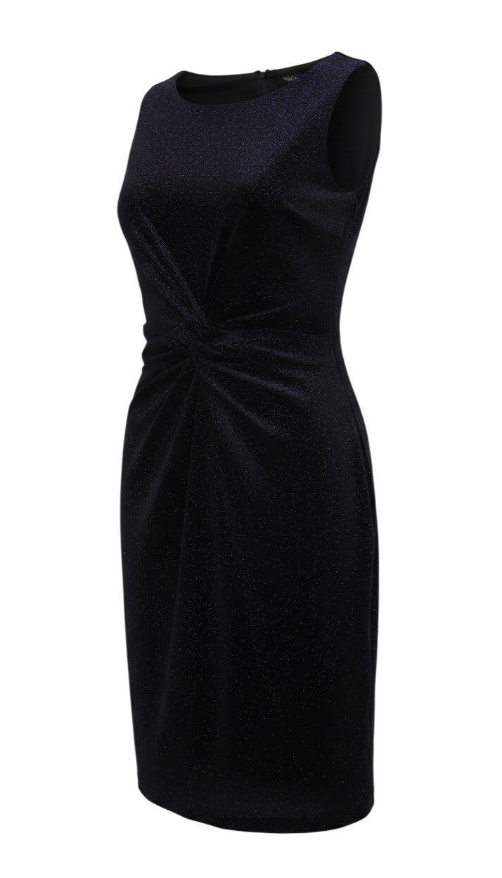 M&Co Women’s Blue Glitter Bodycon Knee Length Party Dress UK 12