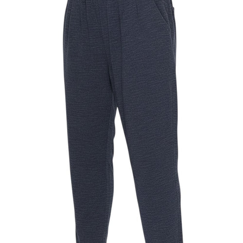 White Stuff Women’s Blue UK 8 Tapered Jogger Trousers Elastic Waist