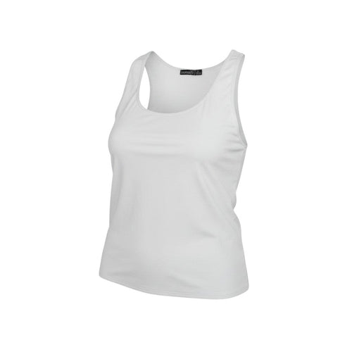 Boohoo Womens White   Basic Tank Size 12