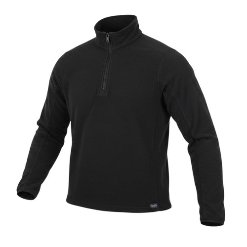 Champion Womens Black Easy Fit Fleece Quarter Zip Top M