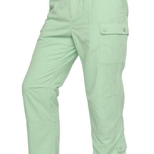 M&S Women’s Green UK 16 Convertible Cargo Trousers Elastic Waist