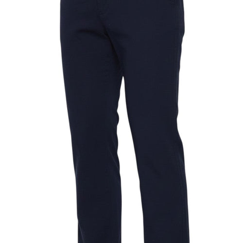 Marks and Spencer Women Blue UK 10 Regular Straight Chino Trousers