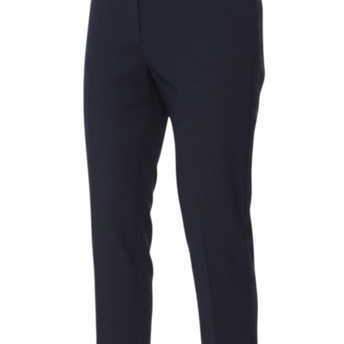 Marks & Spencer Women's Navy UK 18 Short Straight Leg Tailored Trousers