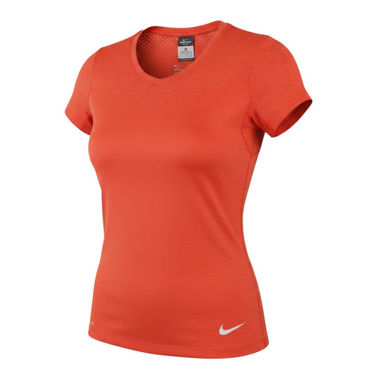 Nike Pro Dri-FIT Women's Red Slim Fit Active T-Shirt Size S