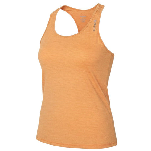 Reebok Womens Orange   Basic Tank Size S  - Open Back