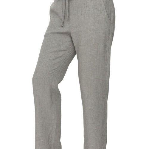Rohan Women’s Grey Size 14 Thai Drawstring Wide Leg Travel Trousers