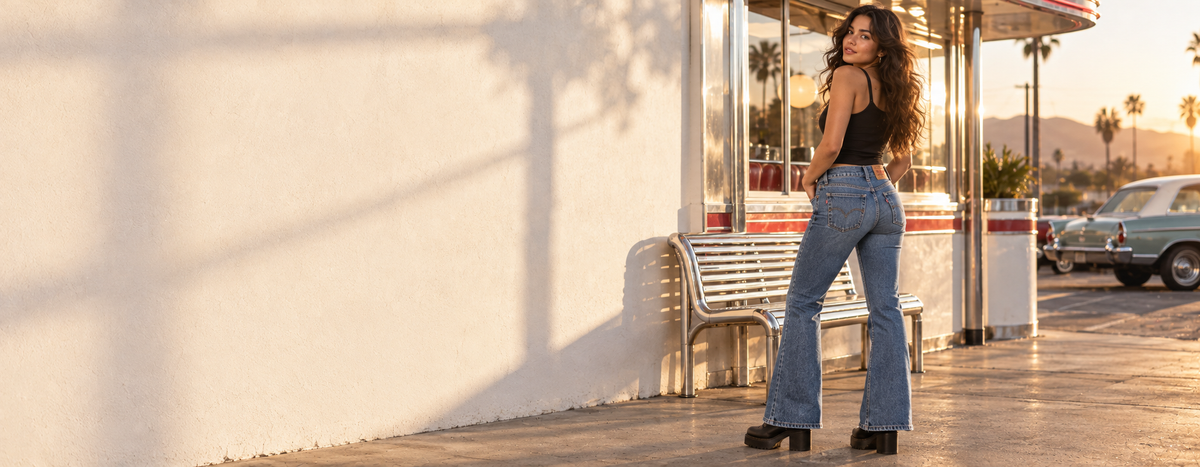 Women’s Bootcut Jeans curated Preworn edit