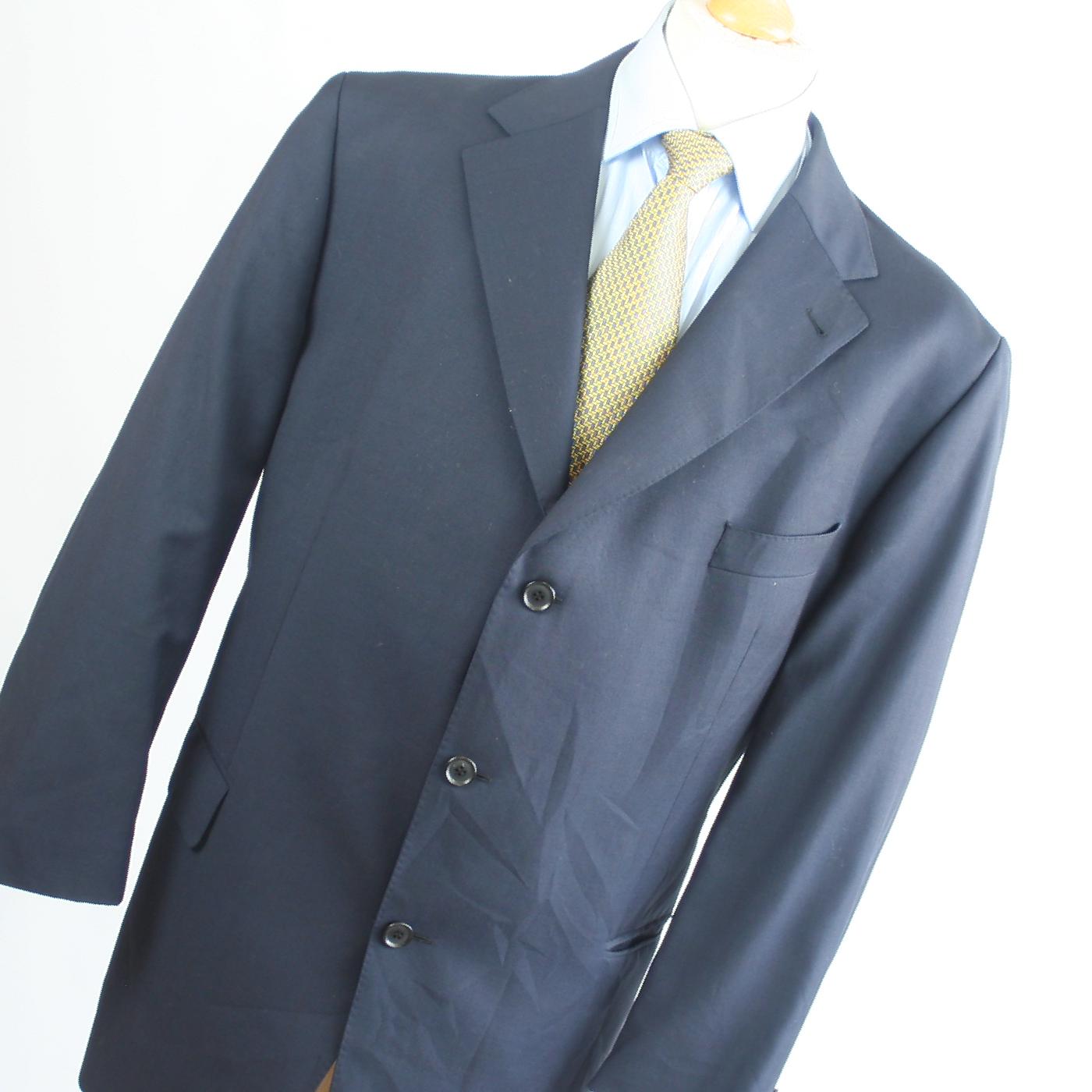 Jaguar Mens Blue Wool Suit Jacket 48 Chest (Regular)