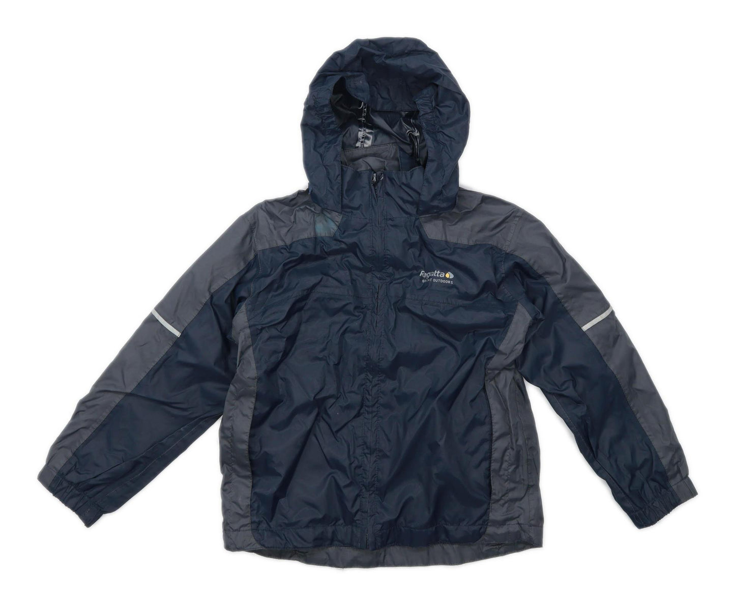 Regatta Boys Grey Waterproof Jacket Age 7-8 Years