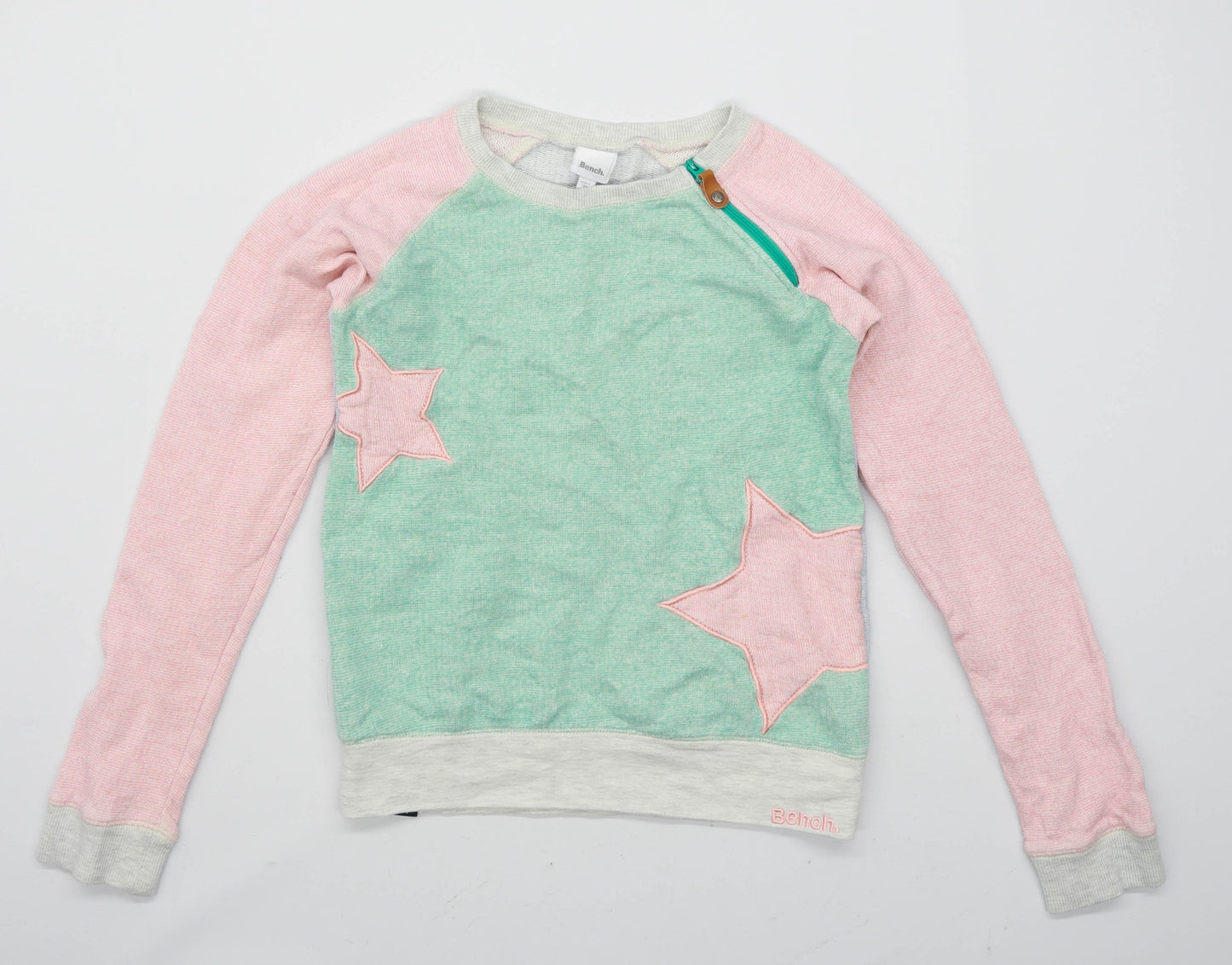 Bench Girls Graphic Multi-Coloured Sweatshirt Age 11-12 Years