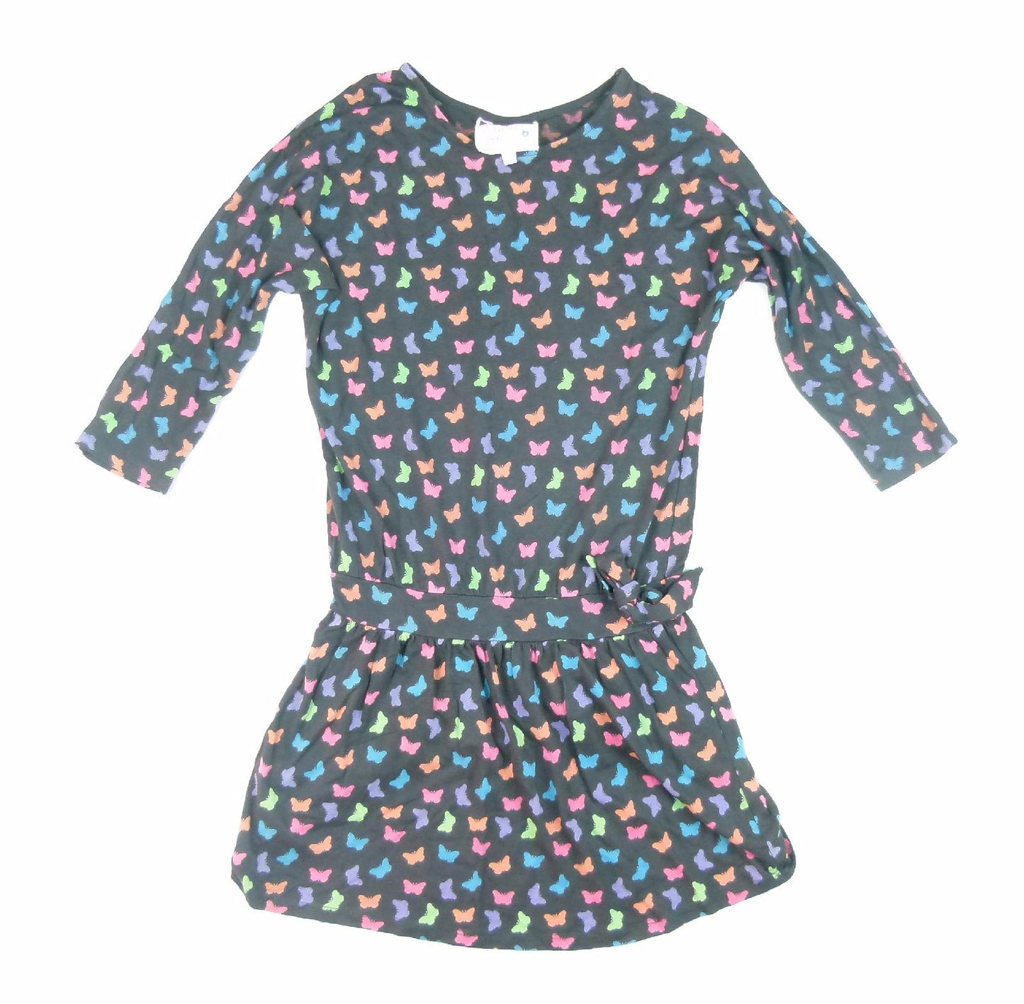Debenhams Girls Grey Geometric Dress Age 11-12