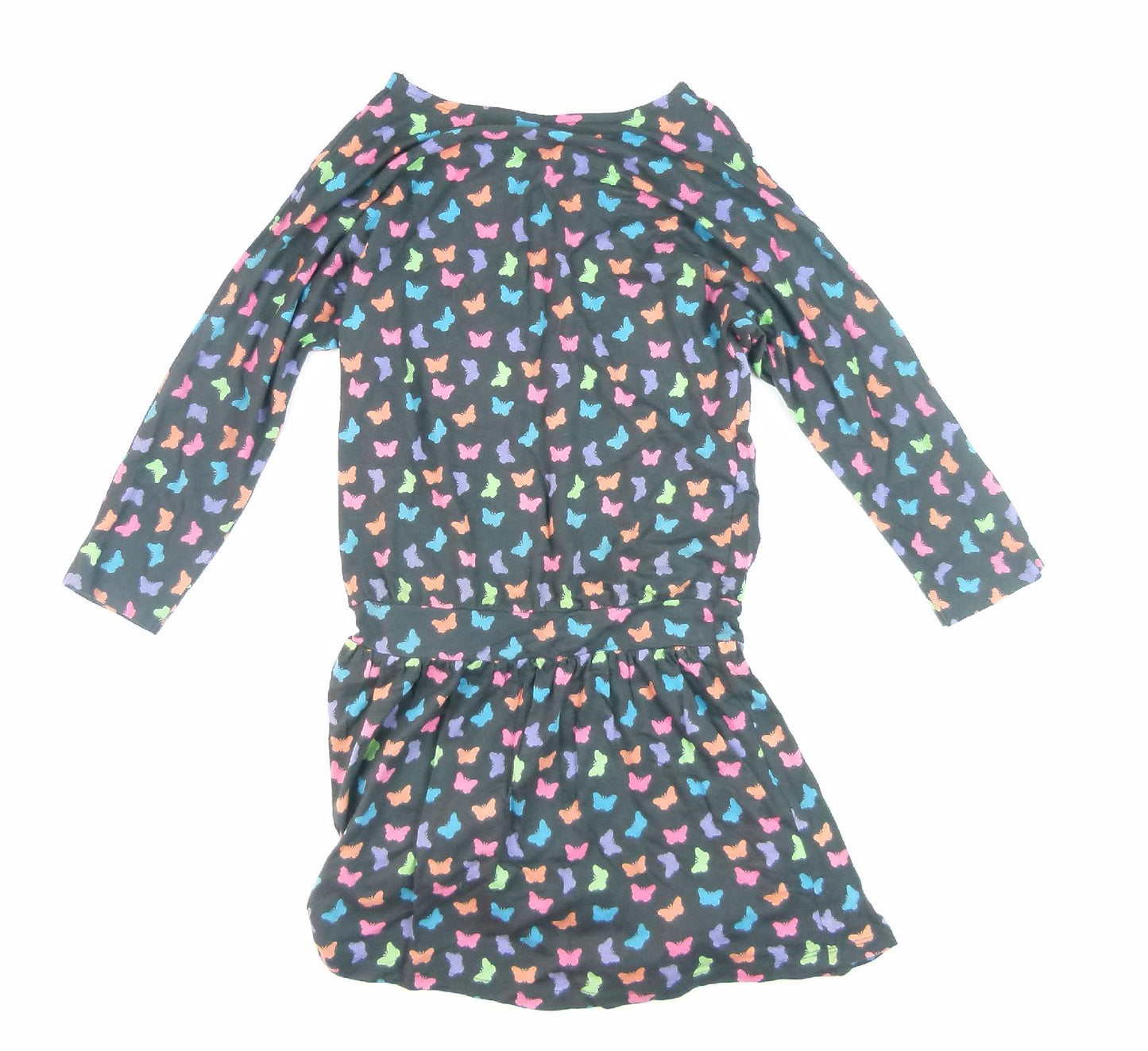 Debenhams Girls Grey Geometric Dress Age 11-12