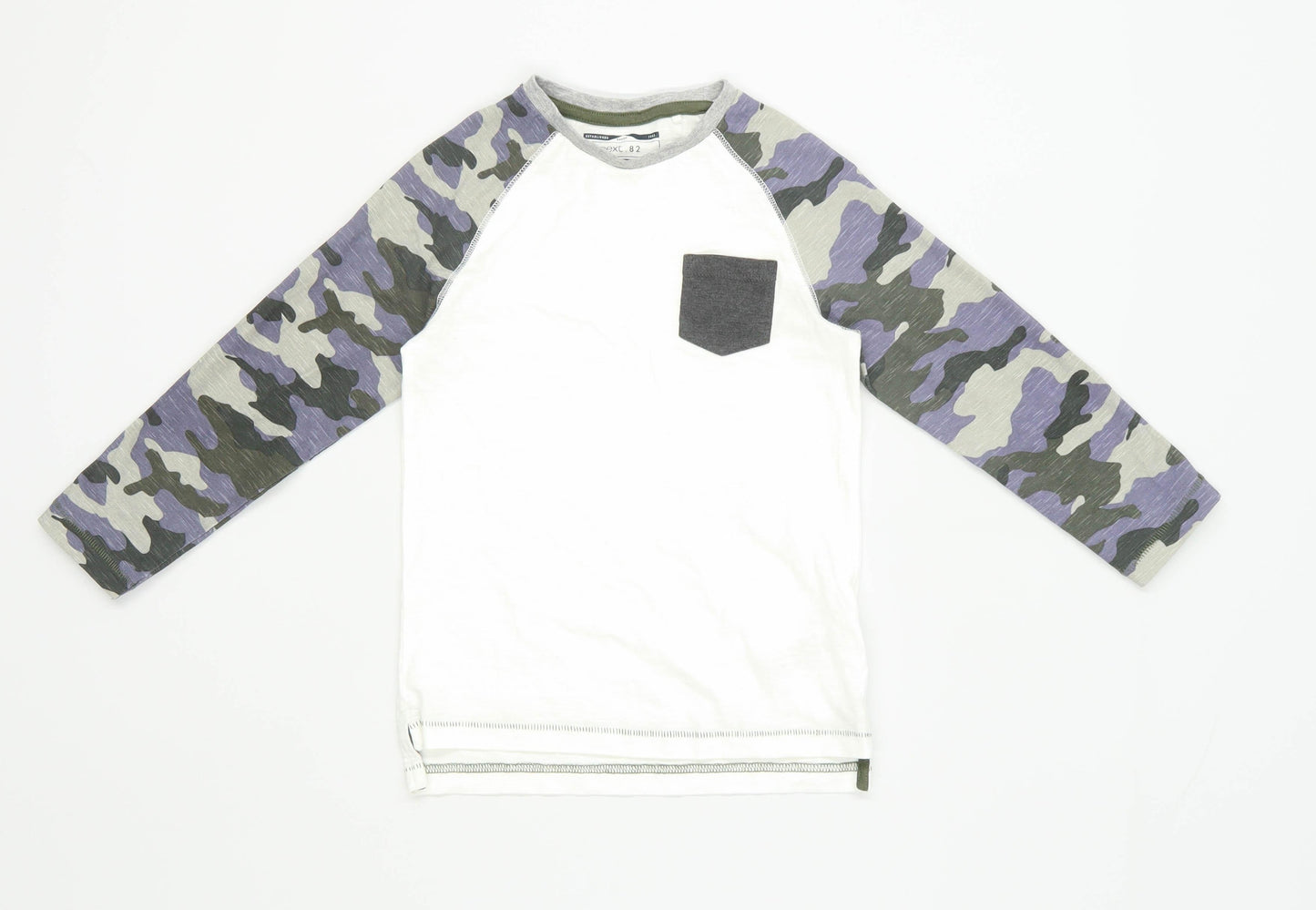Next Boys Camouflage Multi-Coloured Top Age 4-5 Years
