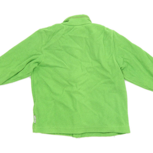 Oxylane Boys Green Fleece Jacket Age 4 Years