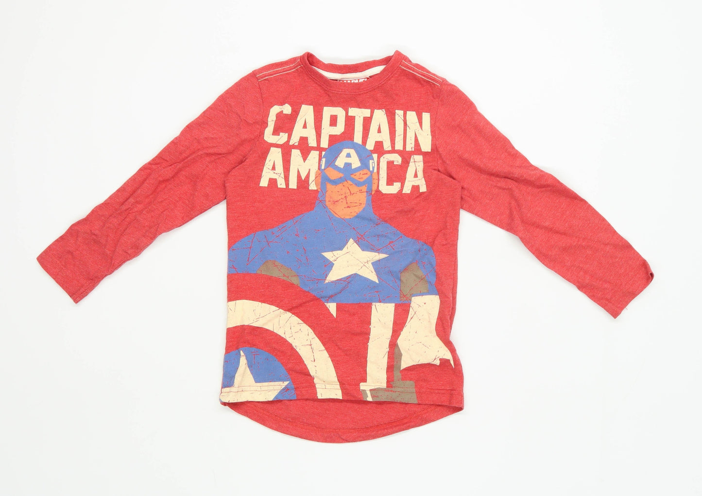 Next Boys Red Captain America Top Age 6 Years
