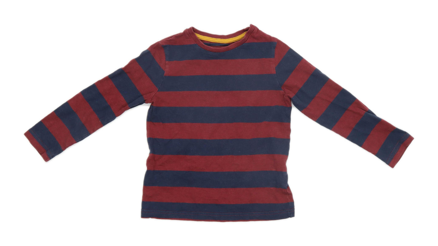 TU Boys Striped Multi-Coloured Top Age 5 Years