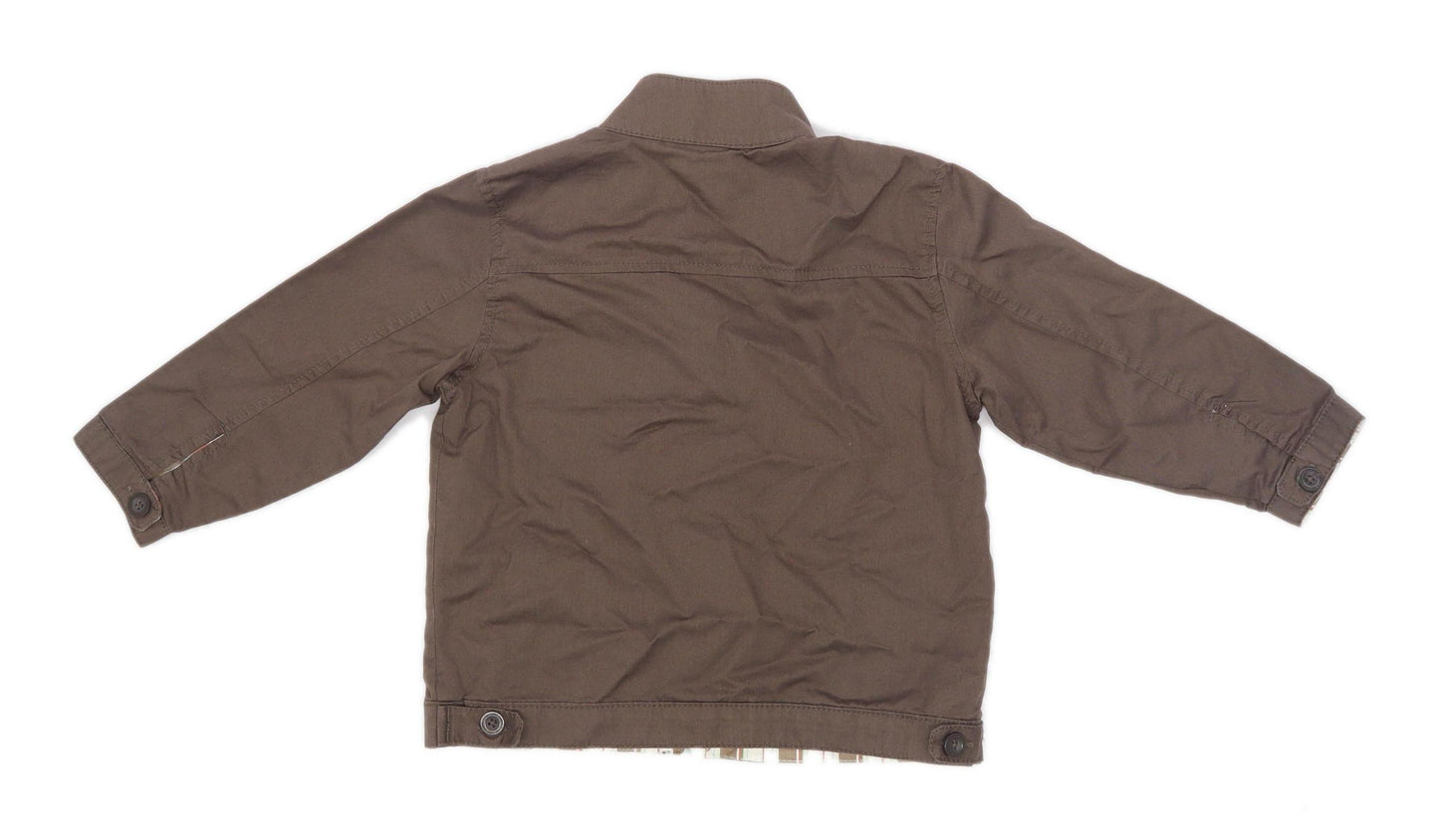 Next Boys Brown Jacket Age 2-3