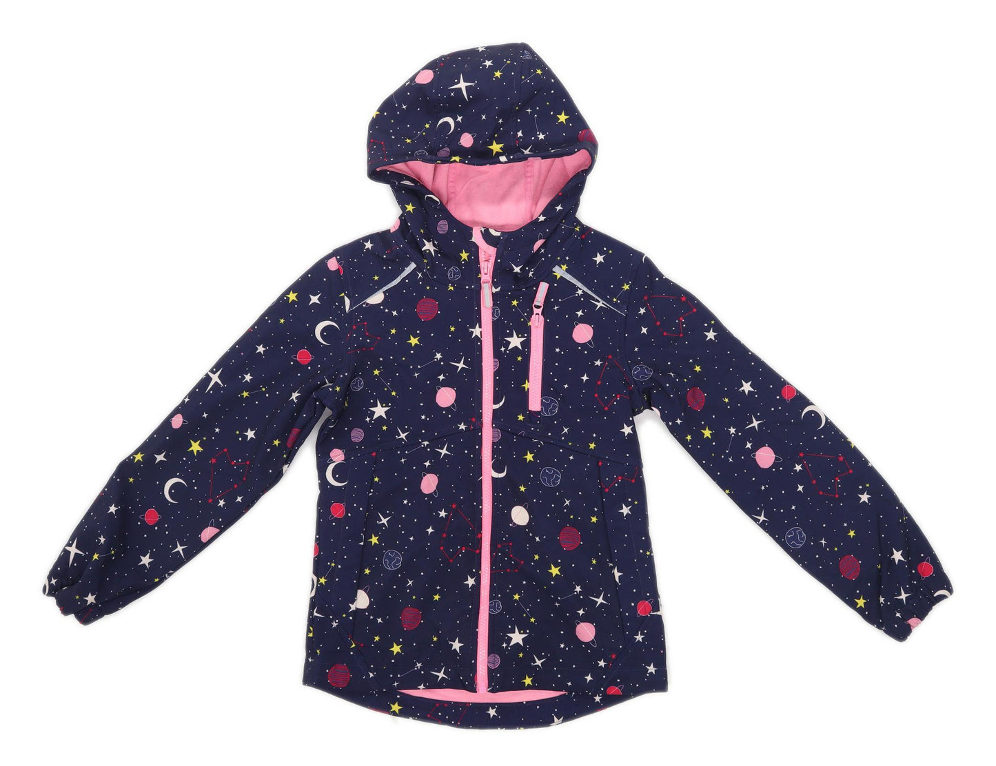 Athletic Works Girls Blue Jacket Age 7-8