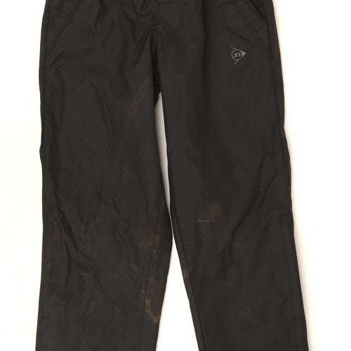 Dunlop Boys Black Golf Trousers Age 7-8