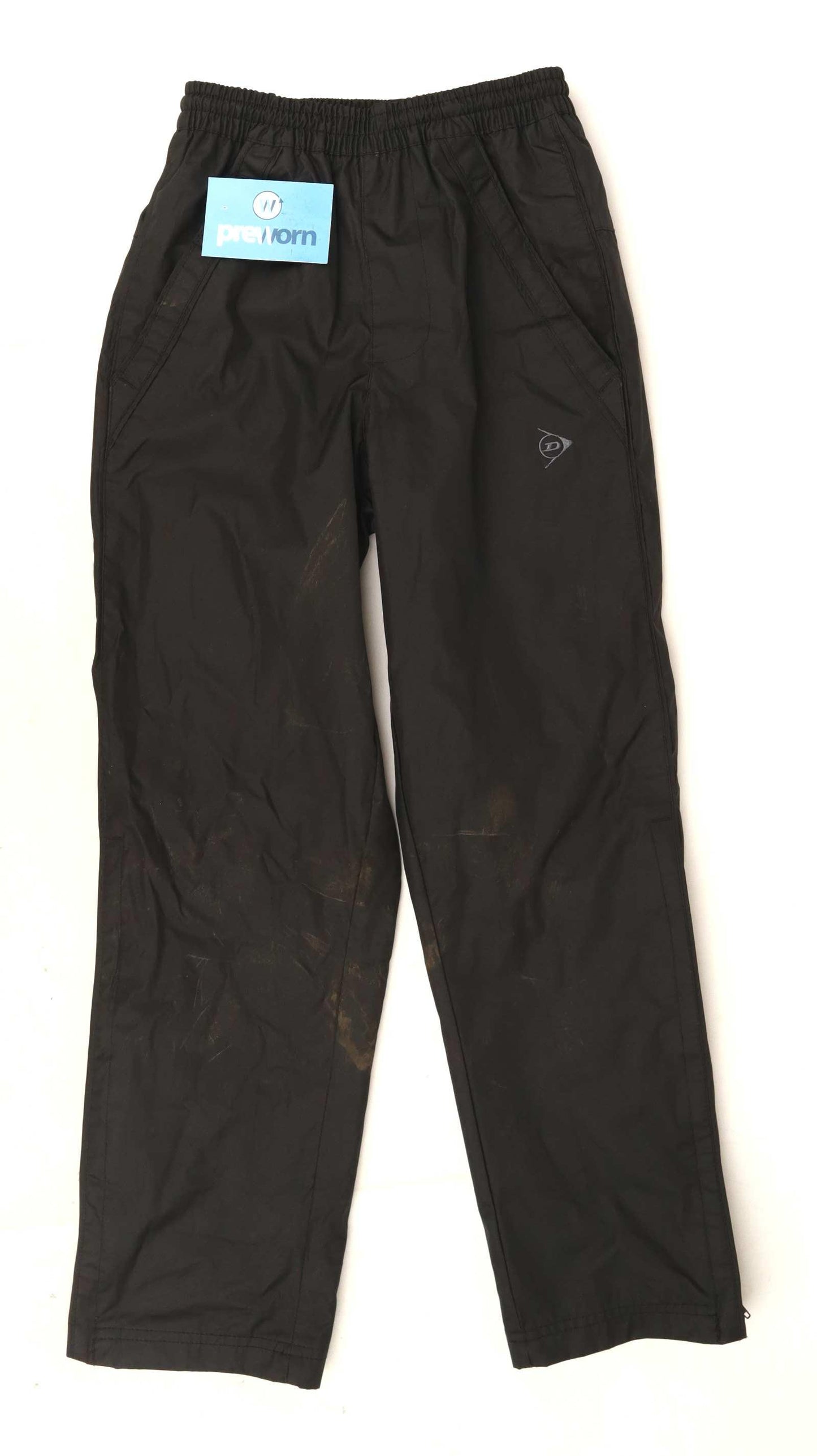 Dunlop Boys Black Golf Trousers Age 7-8