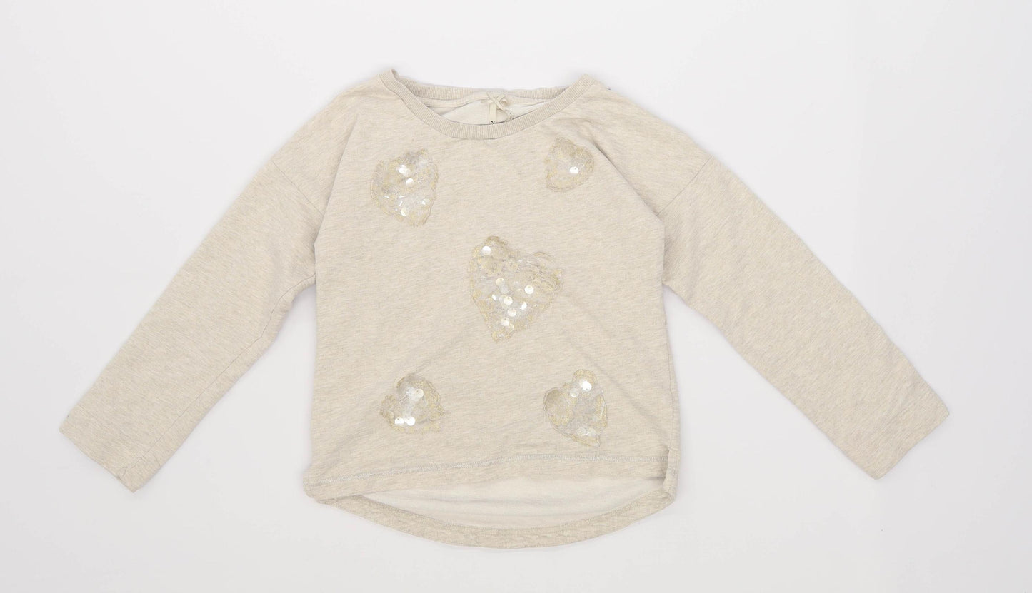 Next Girls Cream Top Age 8