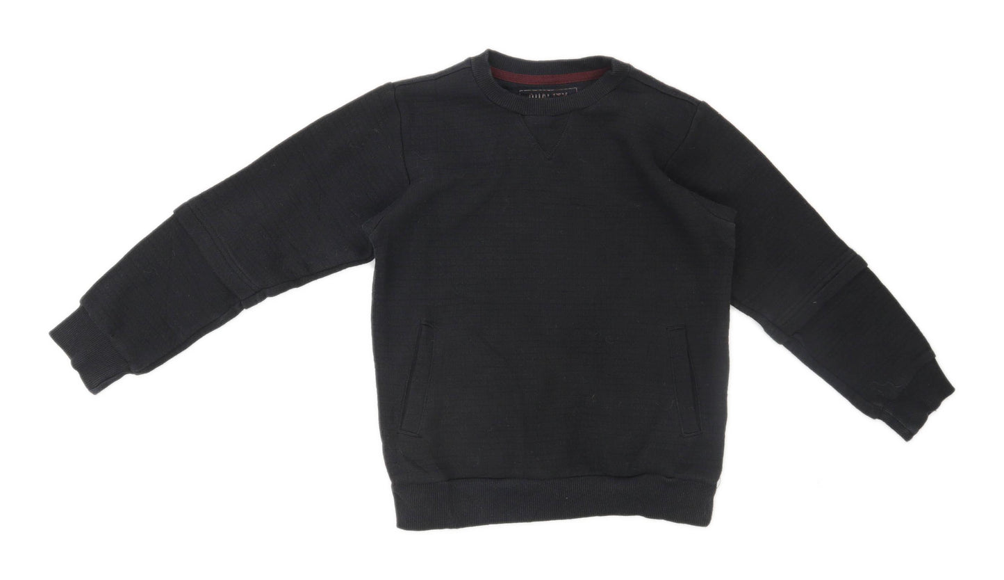 Matalan Boys Black Jumper Age 9