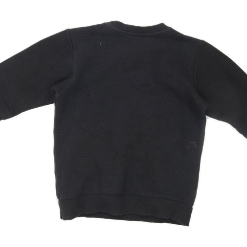 Matalan Boys Black Jumper Age 9