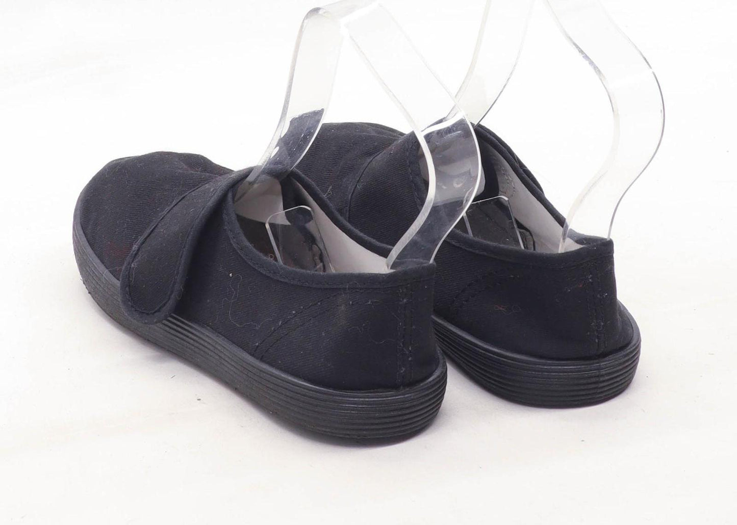 Marks & Spencer Boys UK Size 1 Black Plimsolls