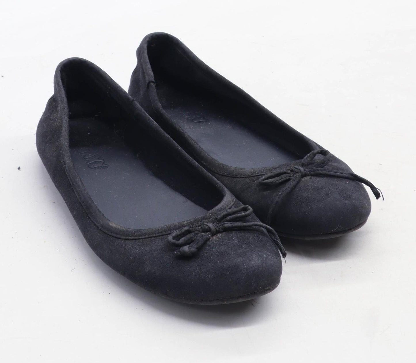 Agaxy Girls EU Size 33 Black Dolly Shoes