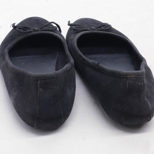 Agaxy Girls EU Size 33 Black Dolly Shoes