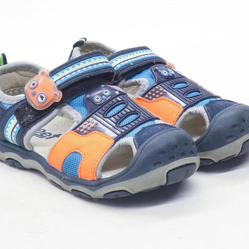 Feet Street Boys UK Size 8 Blue Infant Sandals
