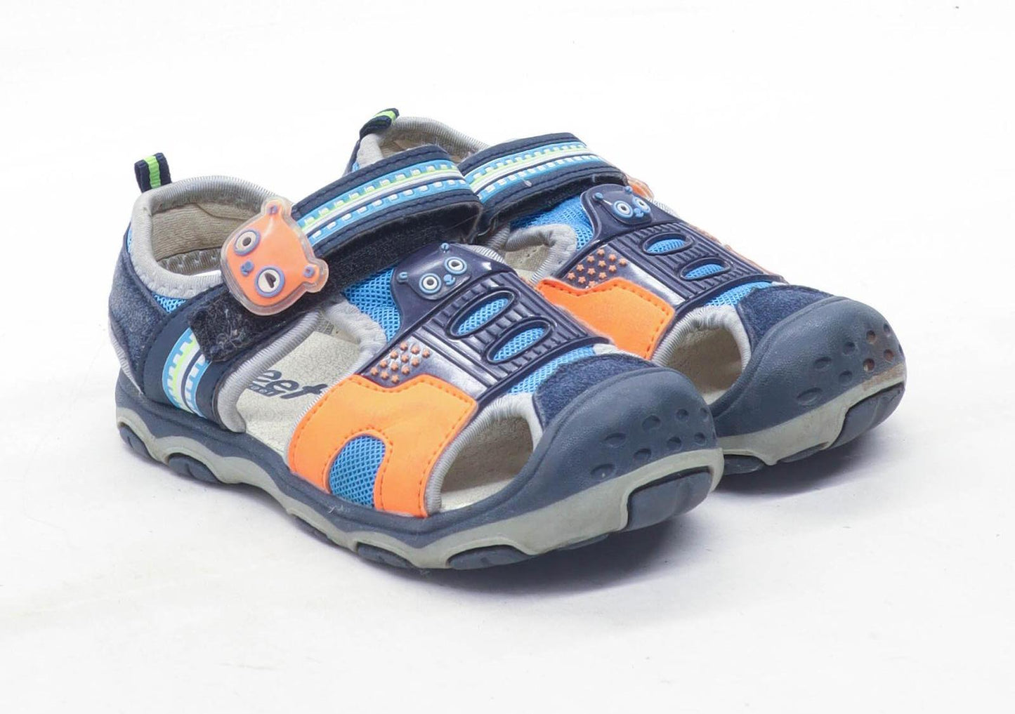 Feet Street Boys UK Size 8 Blue Infant Sandals
