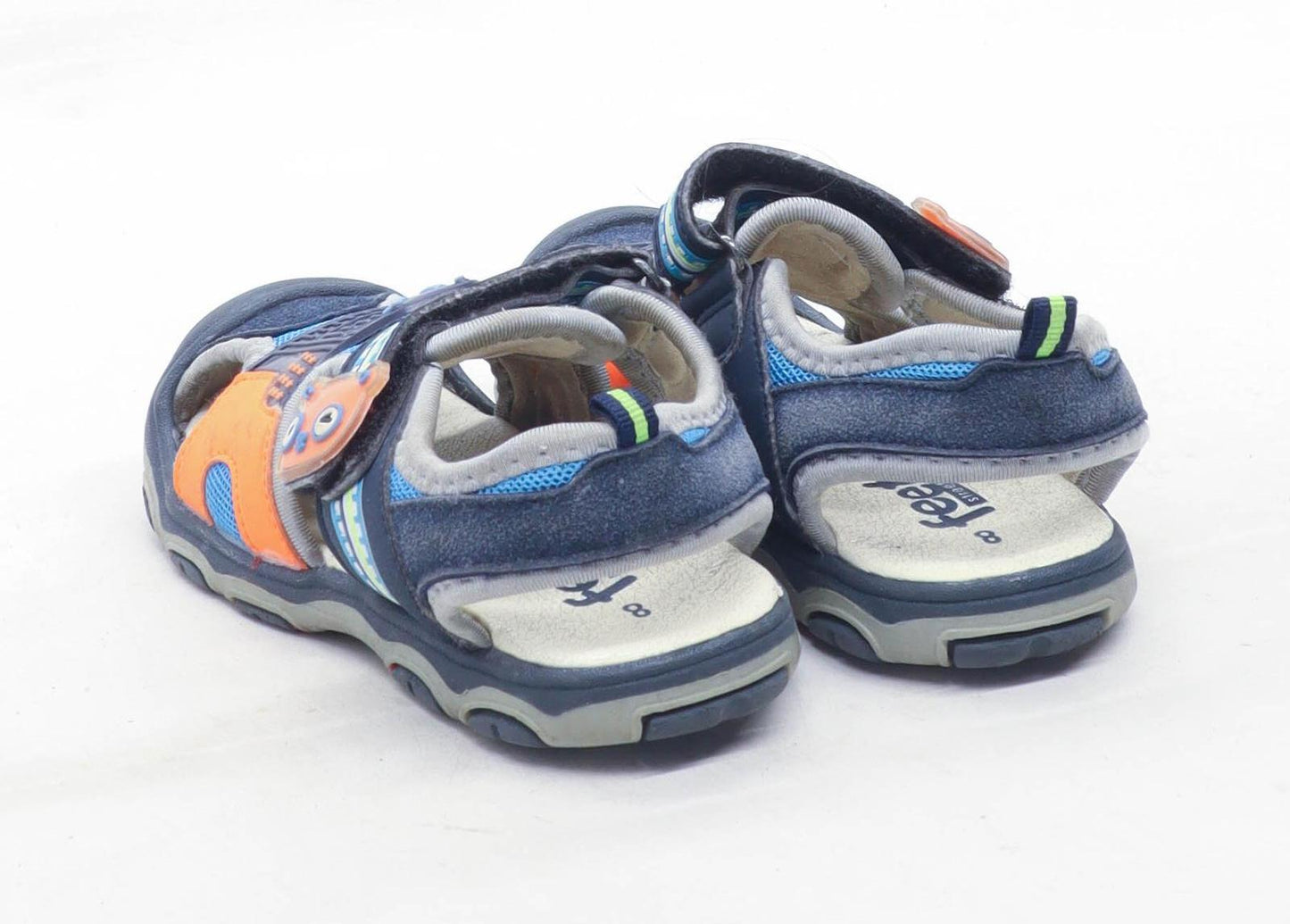 Feet Street Boys UK Size 8 Blue Infant Sandals