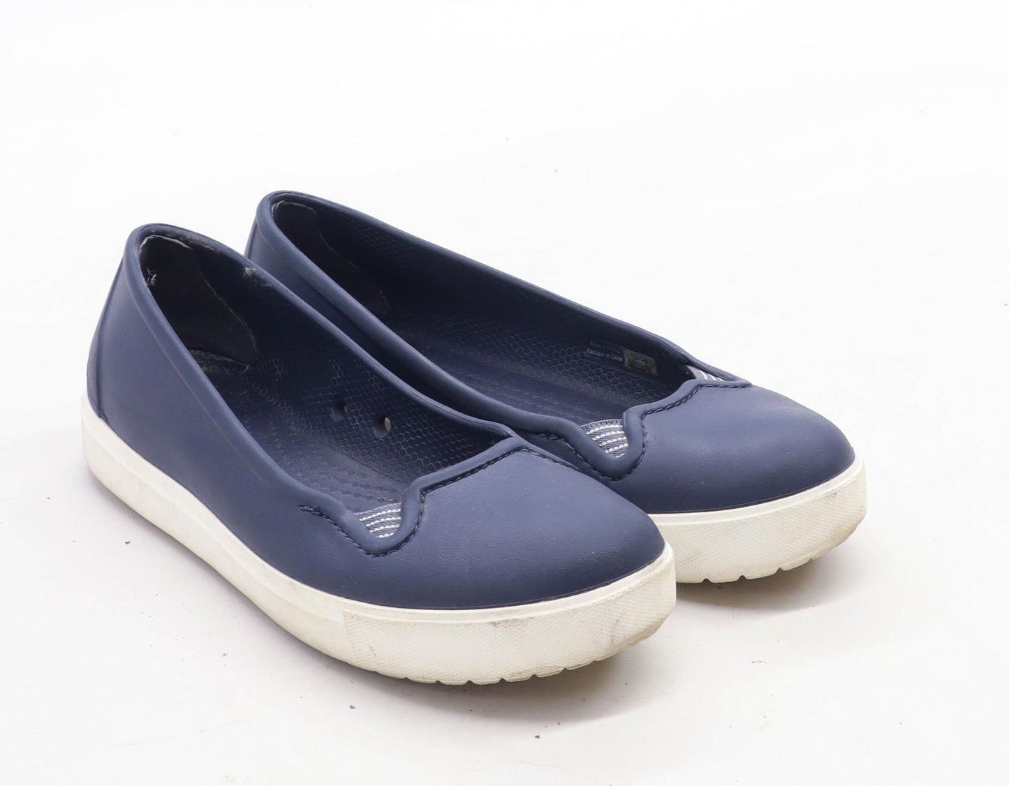 Crocs Girls UK Size 4 Blue Waterproof Shoes