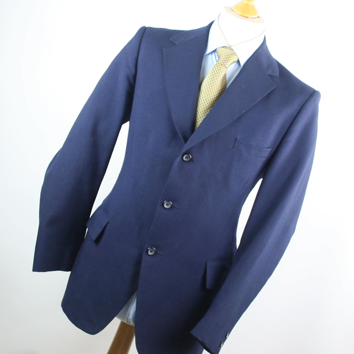 Burton Mens Blue Single Breasted Suit 38/38 (Regular)