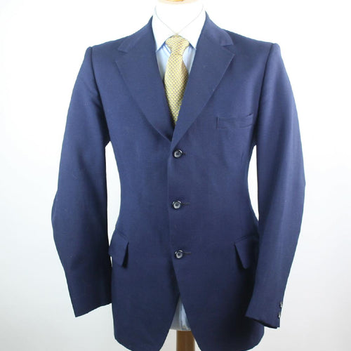 Burton Mens Blue Single Breasted Suit 38/38 (Regular)