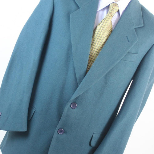 Fosters Mens Green Suit Jacket 36 Chest (Regular)